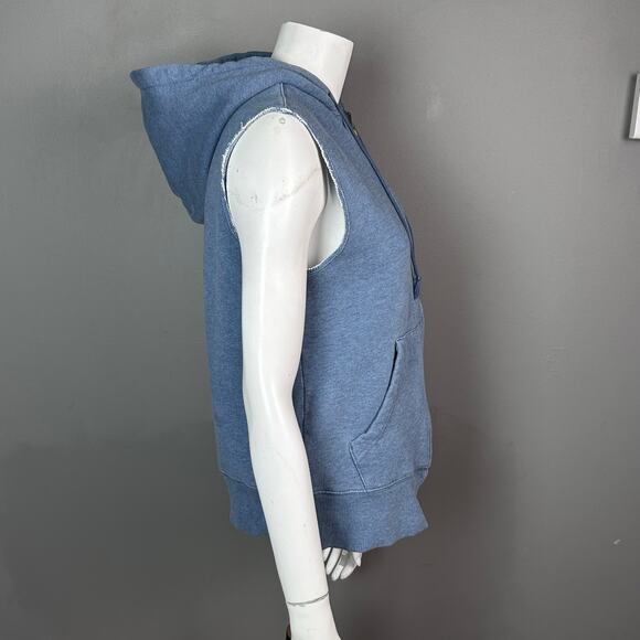 Penguin Hoodie Sweat Jacket‎ Vest Men's Small sporty athleisure street Varsity - Picture 3 of 9